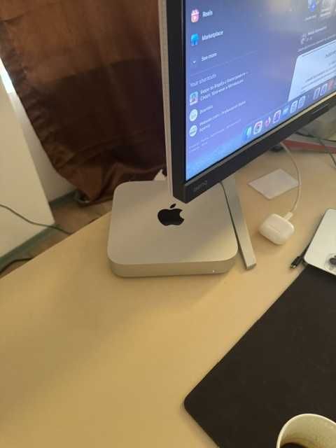 [перфектен] Mac Mini m2 8-cores 512 GB SSD 8 GB RAM 2023 г. - като нов