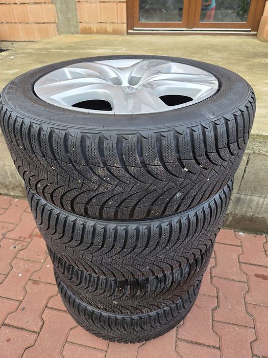 Anvelope M+S = 225/50R17 + jante Opel 5×120