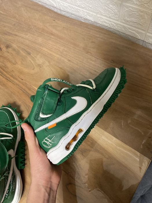 Adidasi nike off white pine green