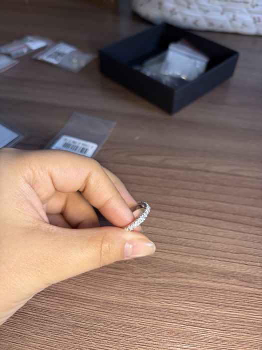 Серебро 925 пробы с муассанитом