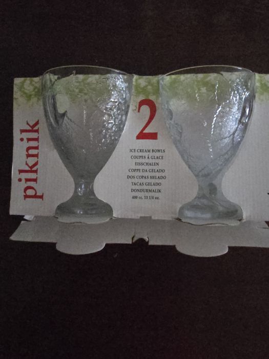 Набор креманок для мороженого 2ш договорнаят/400мл Турция