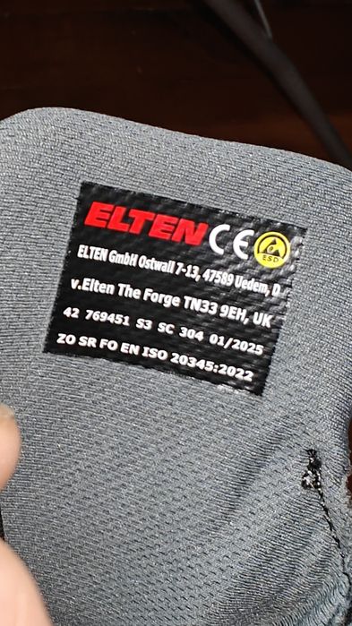 Elten S3 работни обувки
