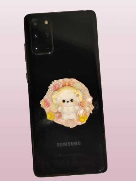 Pop socket telefon Puppy – handmade