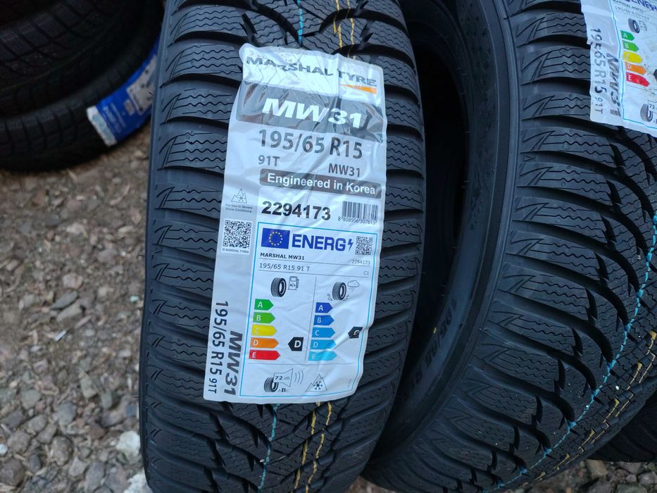 4бр.НОВИ зимни гуми MARSHAL 195 65 15 DOT24 цена за брой