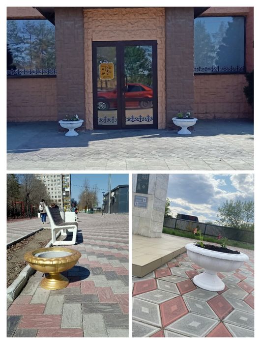 Вазы, вазоны, цветы, Цветочник, клумба