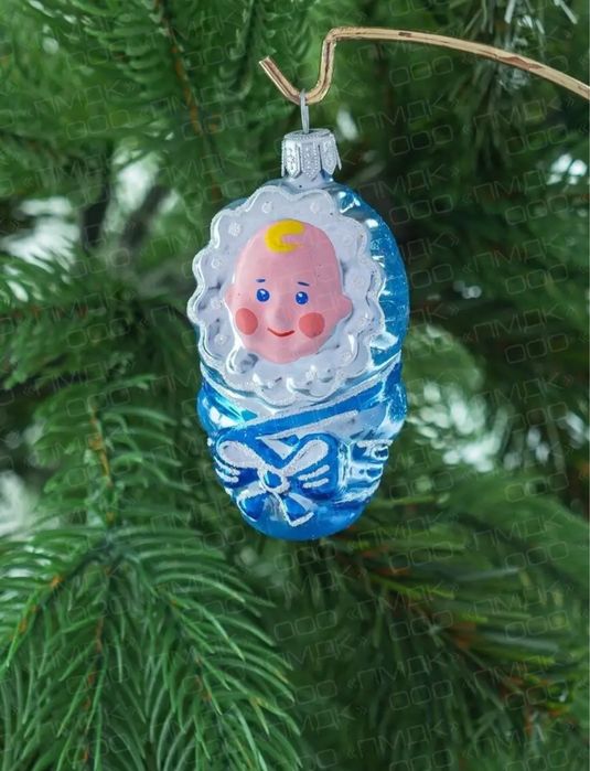 Елочные игрушки стекло