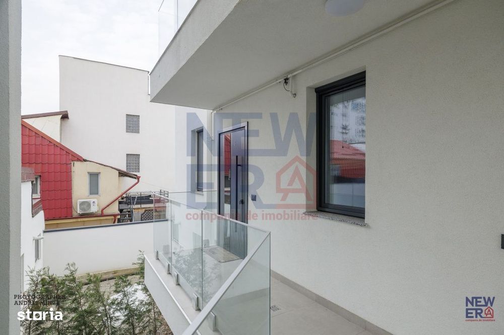 Apartament  NOU 3 camere cu terasa 10 mp in bloc boutique, zona Herest