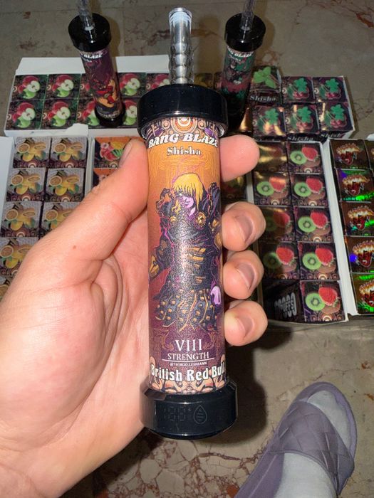 Vape 60.000 Puffs Shisha Abur Mult Reincarcabil Display