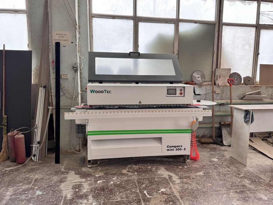 Кромкооблицовочный станок Woodtec Compact mini 300-2