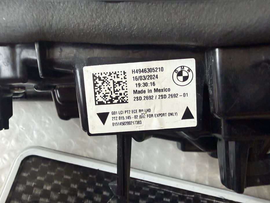 Стопове BMW X3 G01 LCI БМВ Х3 Г01 фейслифт европейски и без забележки