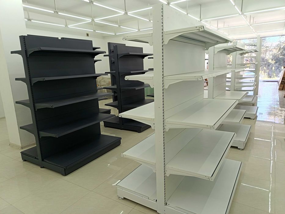 Металлический стеллажи, magazinga polka, vitrina prilavkalar, tokcha