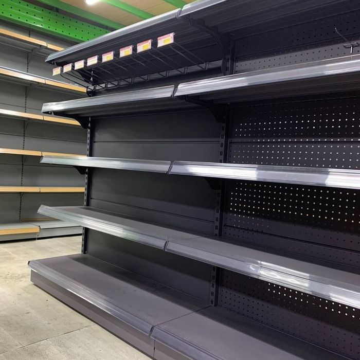 Торговое оборудование стеллаж витрина витринный полка для магазина