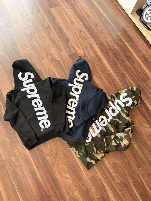 Hanorace Supreme Big Logo Box Logo Hanorac Negru L M S Multicolor Albastru Sup Supreme