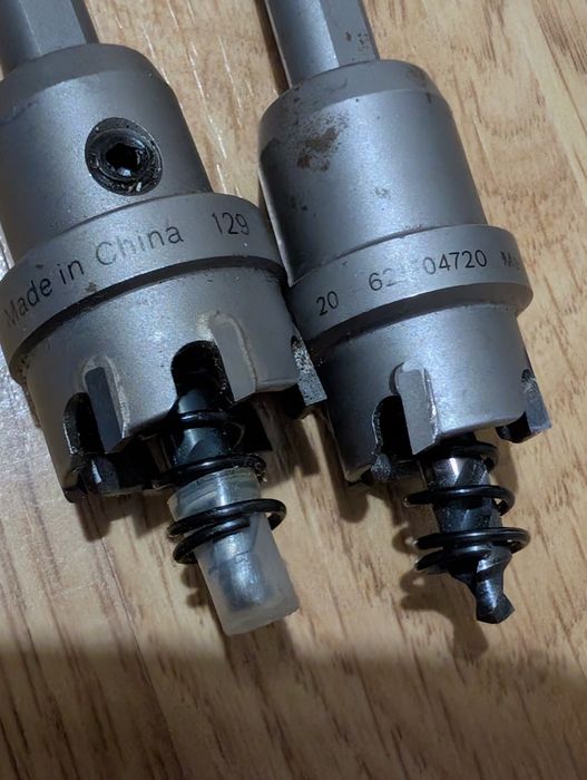 Set Carote Profesionale Bosch TCT Metal / Inox – 20mm și 25mm (Ca Noi)