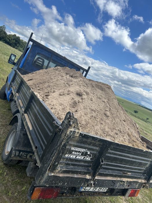 Pamant, piatra sparta, nisip, balastru