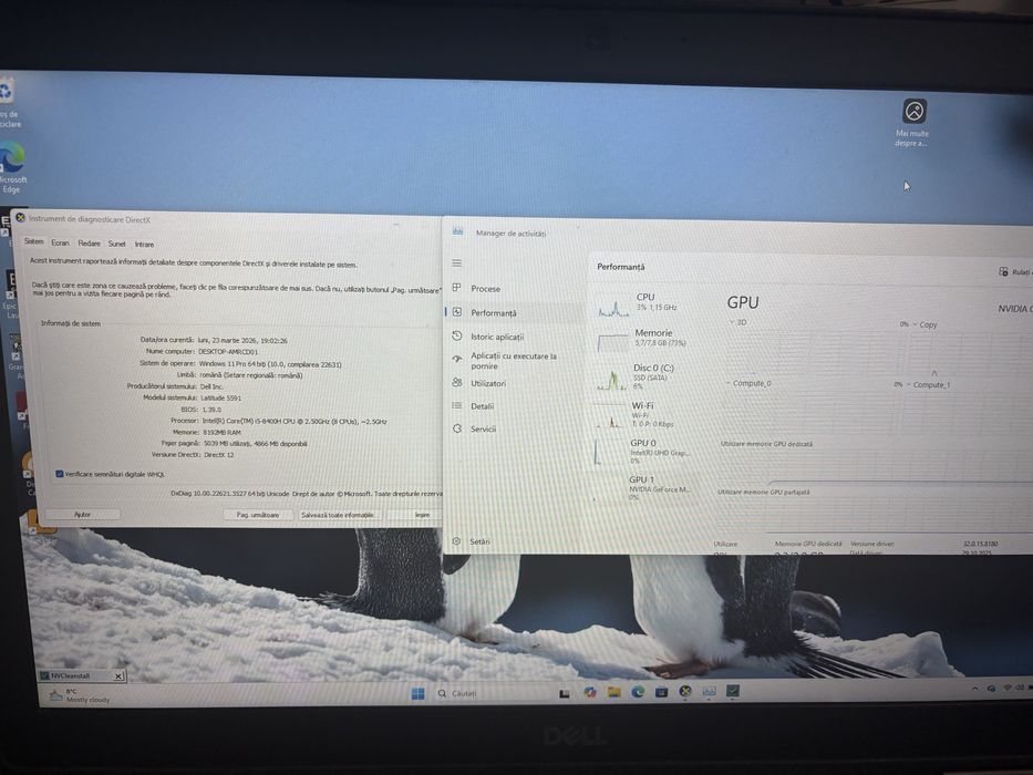 Laptop Latitude 5591