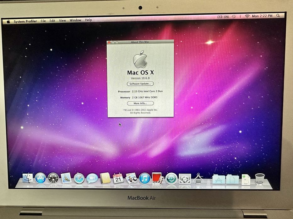 Apple MacBook Air mid 2009 A1304 IMPECABIL CA NOU