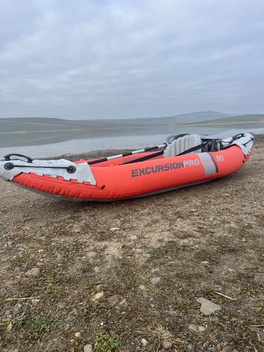 Caiac Gonflabil Intex Excursion Pro K1 - Folosit o data