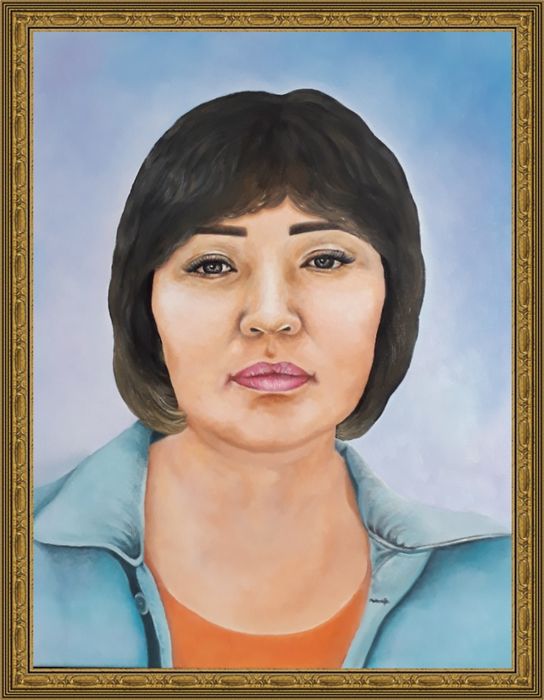 Портрет маслом на холсте