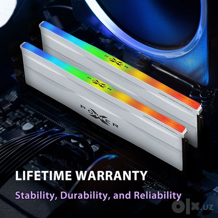 DDR5 2x16 32GB 6000 MHz White RGB