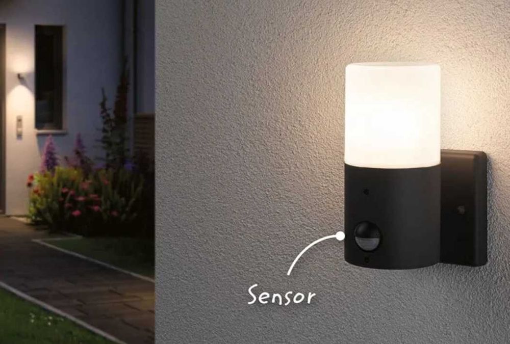 Външно стенно осветително тяло сензор за движение детектор за движение
