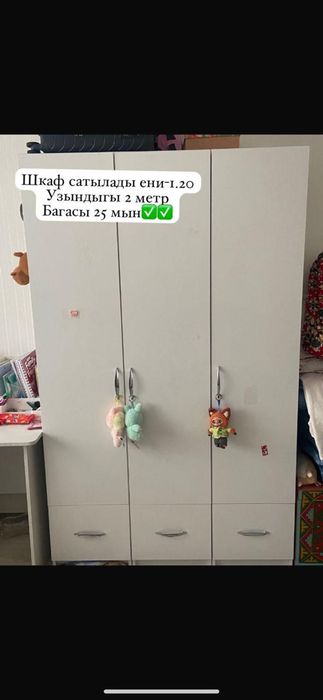 Продается стол и шкаф