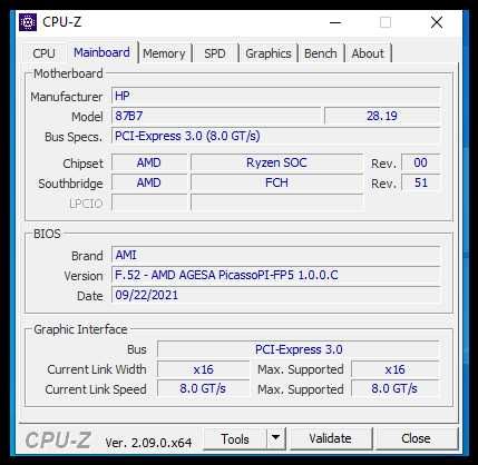 Лаптоп HP, 14.0", AMD 3020e 8gb ddr4 Radeon RX Vega 3