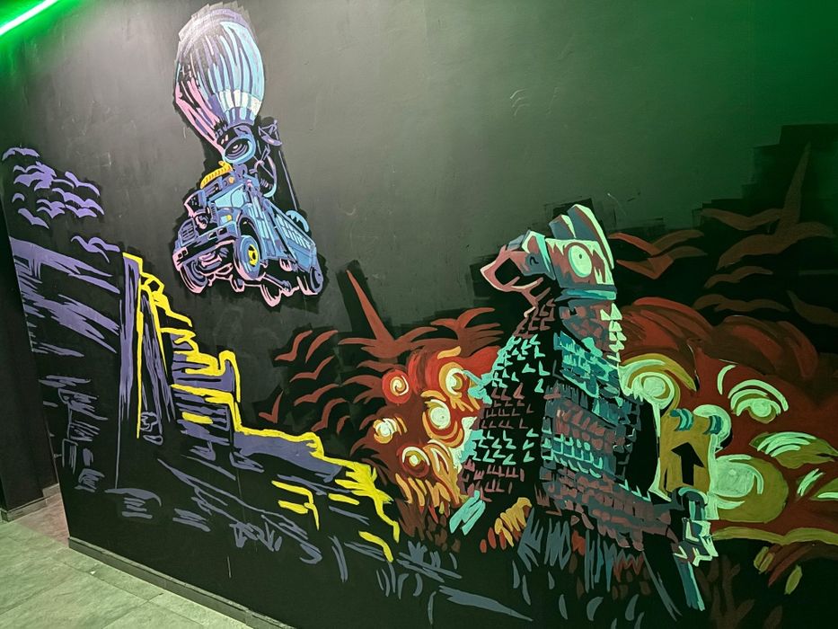 Роспись стен, художники