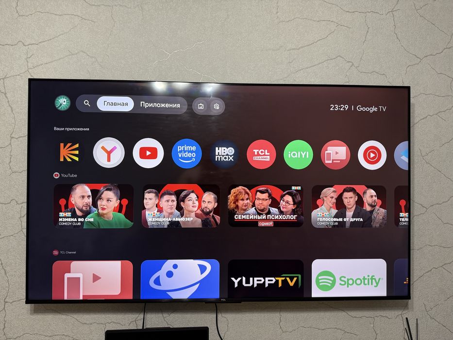 Продам телевизор TCL 4K UHD TV 65-165см