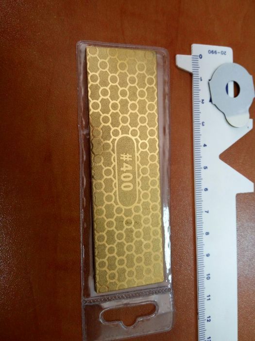 Диамантено точило за ножове с двустранен грит плочка с нова промо цена