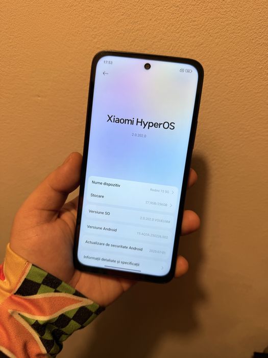 Redmi 15 256gb impecabil