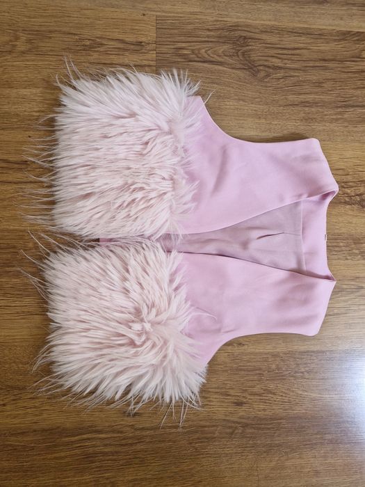 shein нов дамски елек с косъм
