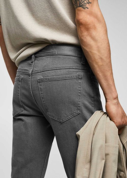 Джинсы Mango серые