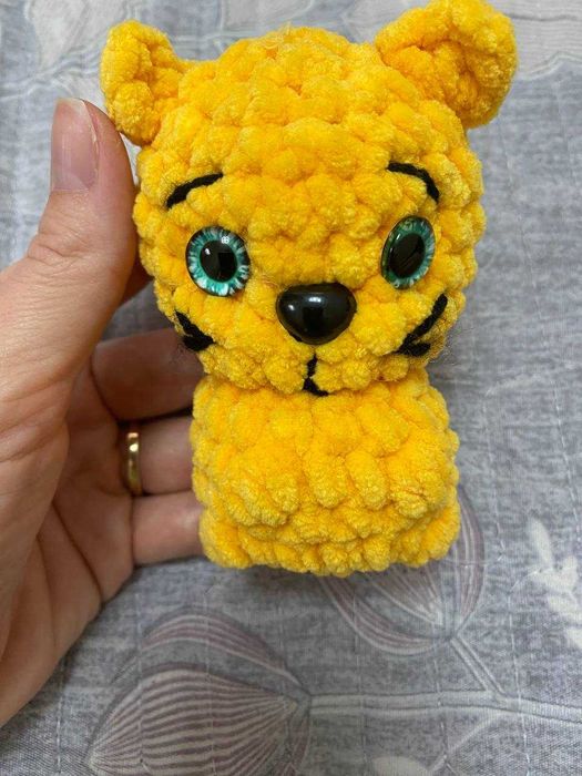 Кошка вязаная игрушка