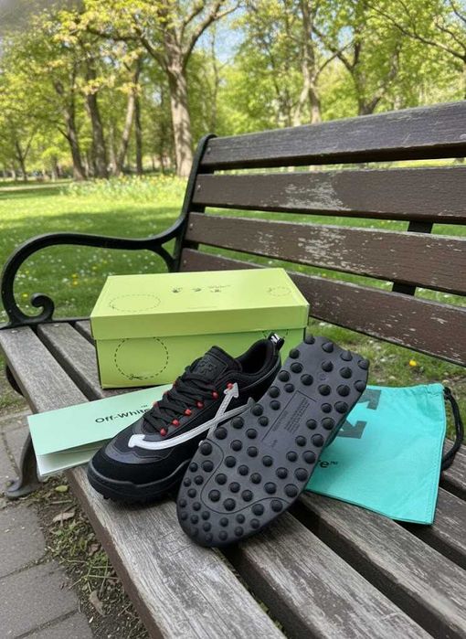 Adidasi OFF White Odsy 1000 Negru - Produs Full Box