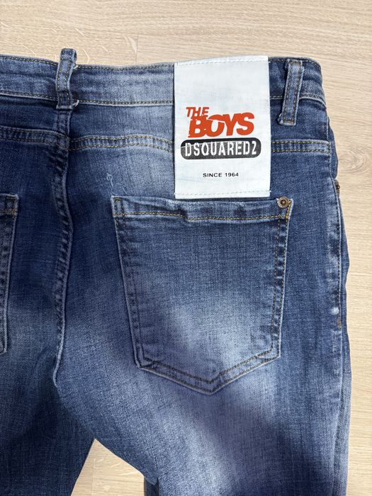 Blugi Dsquared2 albastri marimea M