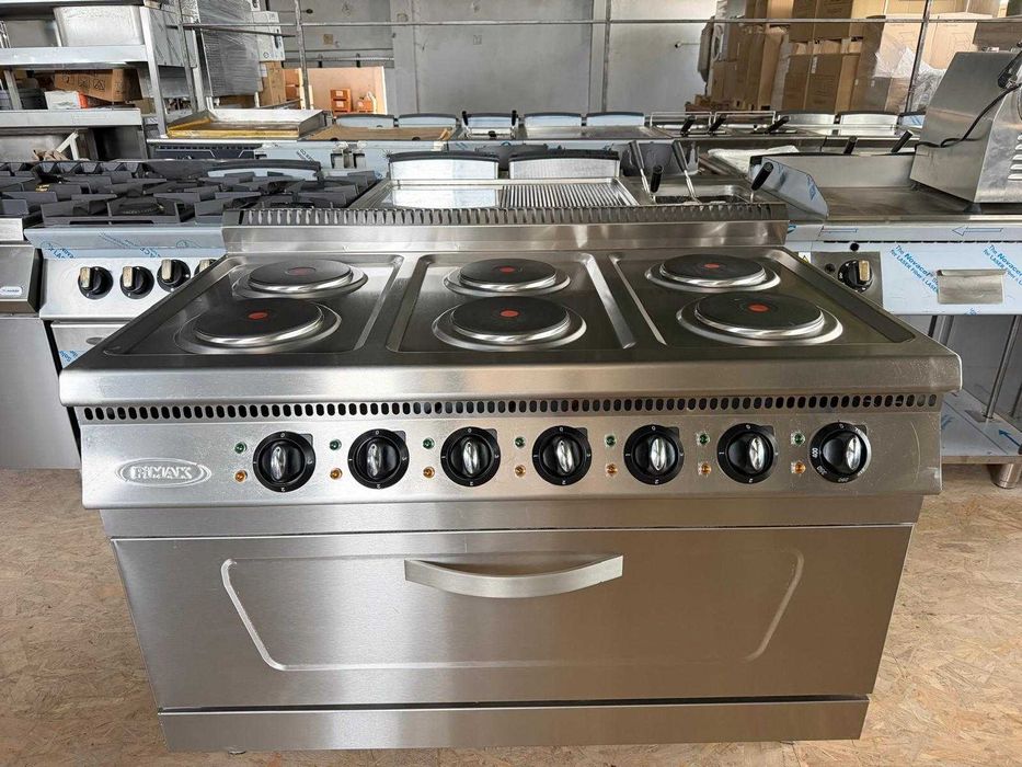 PIMAK - Plita electrica 6 zone + Cuptor