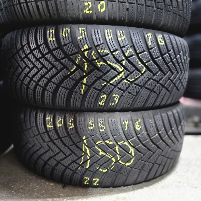 2x 205/55/16 M+S HANKOOK 2022 Stare excelentă