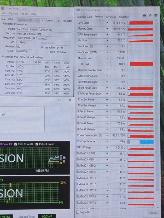 PC Gaming Intel i5 8600K, Gtx 1070ti 8gb, 16gb ram 150-300 fps cs 2