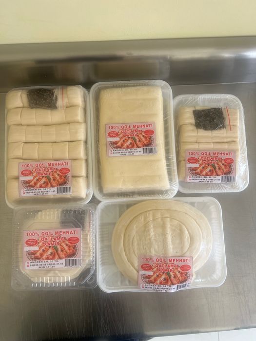 Tayyor Somsa Qatlama Hamirlari