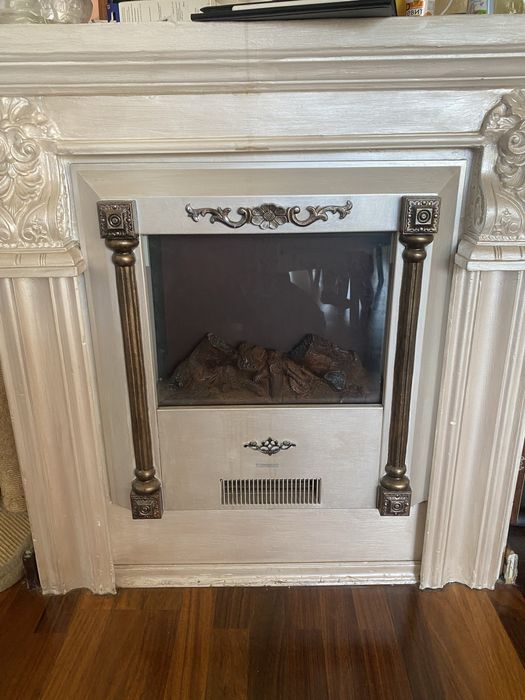 Электро камин обогреватель