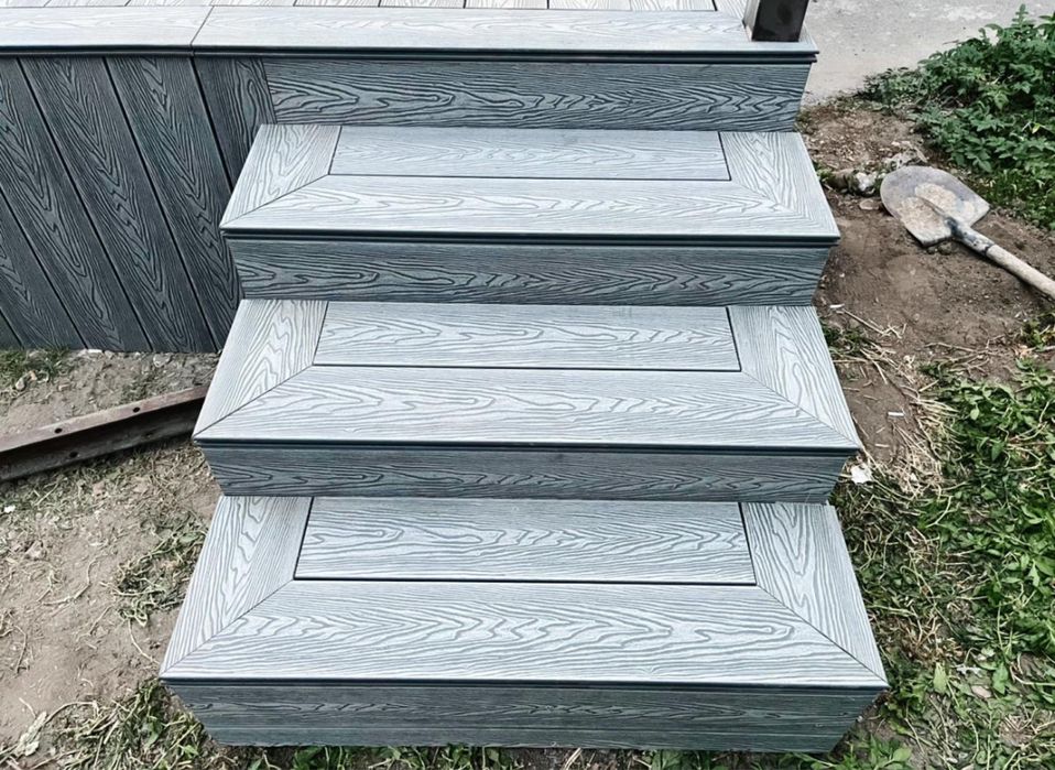 Террасная доска из ДПК, Декинг, Монтаж