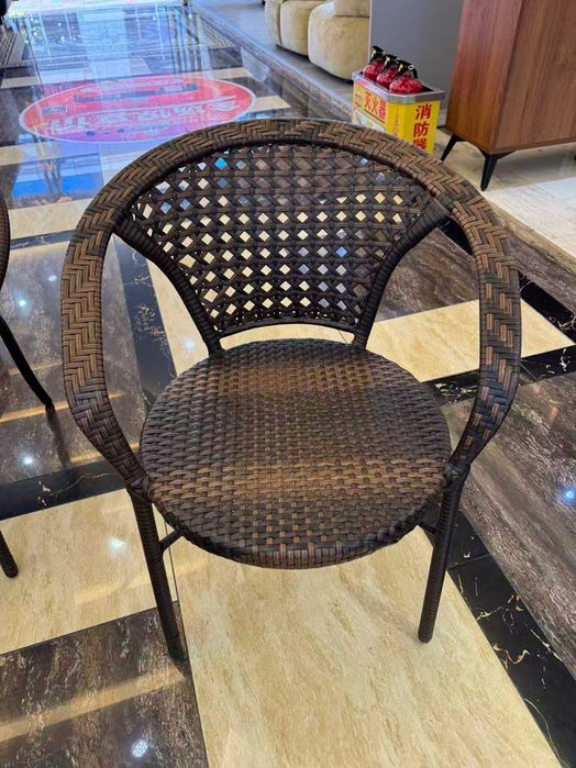 Градински ратанов комплект – 2 стола с маса,подходящи и за тераса,балкон