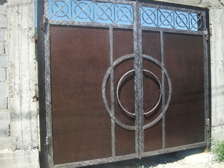 Покраска ворот профессионально