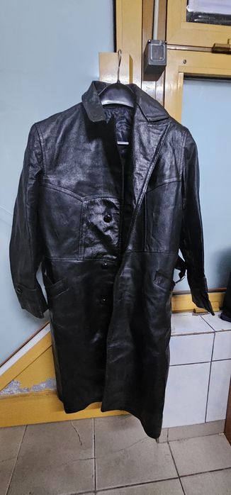 Palton Piele naturala românesc lung