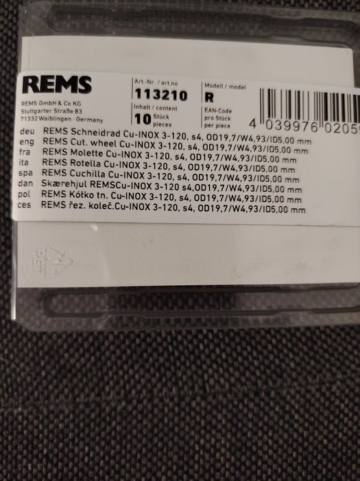 Set 10 Role Remus 113210