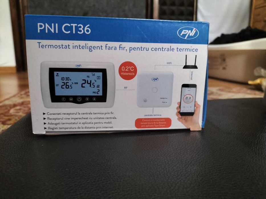 Termostat inteligent fara fir PNI CT6