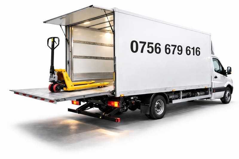 Servicii de transport duba cu lift