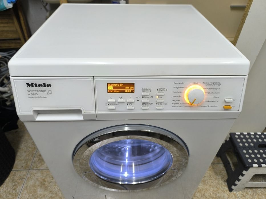 Пералня Miele W 5965 WPS - 8кг. 1600об. Лимитирана серия с пара .