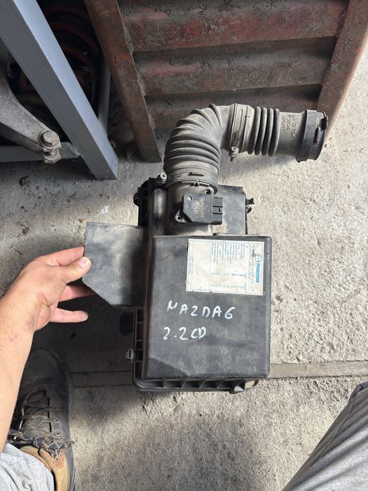 филтърна кутия/дебитомер/гофриран маркуч/гофре за mazda 6 2.2